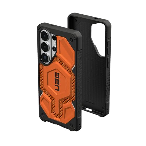 URBAN ARMOR GEAR UAG for Samsung Galaxy S26 Ultra Case 6.9" Monarch Pro - Magnetic Charging Compatible Rugged Military Drop Tested Protective Cover, Kevlar Burnt Orange - color: Monarch Pro - Kevlar Burnt Orange