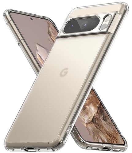 Ringke for Google Pixel 8 Pro Case [Fusion Matte Clear] | Oil & Dirt Resistant, Anti-Fingerprint Technology Prevents Oily Smudges, Frosted Coating Feels Velvety Soft - size: Pixel 8 Pro