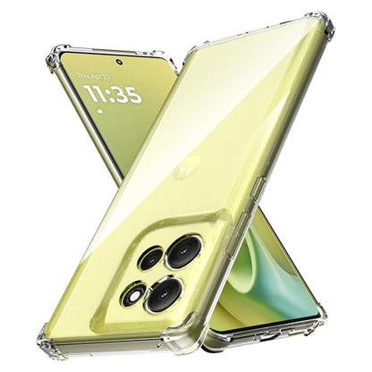 Anoowkoa Designed for Motorola Moto G86 5G Case：TPU-[Anti Yellowing] Clear Cover Phone Case.Military-Grade Shockproof.Ultra-Thin Drop-Proof and Ultra-Soft - color: Moto G86 5G