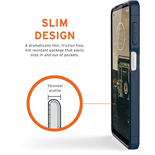 URBAN ARMOR GEAR UAG Designed for Moto G Power (2021) Case (Compatible with North American Model Only) Scout Rugged Sleek Shockproof Lightweight Military Drop Tested Protective Cover, Mallard