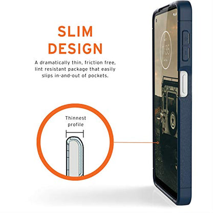 URBAN ARMOR GEAR UAG Designed for Moto G Power (2021) Case (Compatible with North American Model Only) Scout Rugged Sleek Shockproof Lightweight Military Drop Tested Protective Cover, Mallard