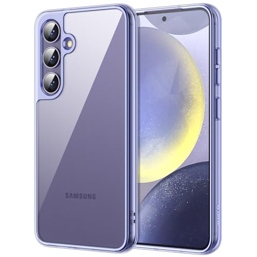 JETech Case for Samsung Galaxy S24 5G, Non-Yellowing Shockproof Bumper Protective Phone Cover, Anti-Scratch Hard PC Back (Cobalt Violet) - color: Cobalt Violet, size: Galaxy S24
