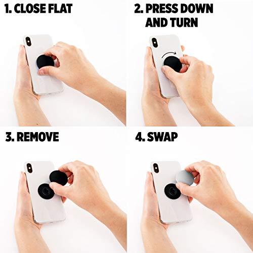 PopSockets Phone Grip with Expanding Kickstand, Adhesive Grip - Star Chart - color: Star Chart, style: Adhesive