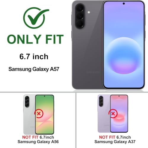 Battery Case for Galaxy A57, Upgraded 12000mAh Rechargeable Portable Wireless Charging Case Compatible with Galaxy A57 5G (6.7 inch) with Carplay Extended Battery Pack Charger Power Case (Black) - size: Galaxy A57