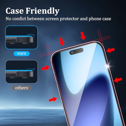 2 Pack Screen Protector for iPhone 17 Air - size: iPhone 17 Air 2PCS
