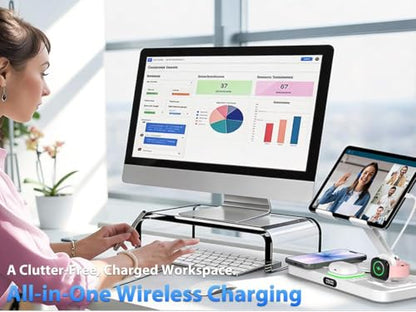 Wireless Charging Station for Apple Devices, Only for Apple Watch Charging
