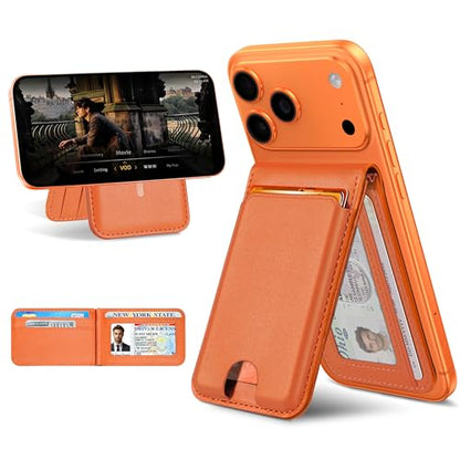 HiWe for MagSafe Wallet Stand, 6-Cards Holder, RFID Blocking