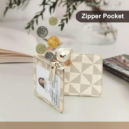 Phone Wallet Stick On, Credit Card Holder for Women Attachable 3M Sticker | Card Holder for Phone case Stick on Attachable Credit Card Holder for Phone (Compatible with Most Smartphones) (off White) - color: off White