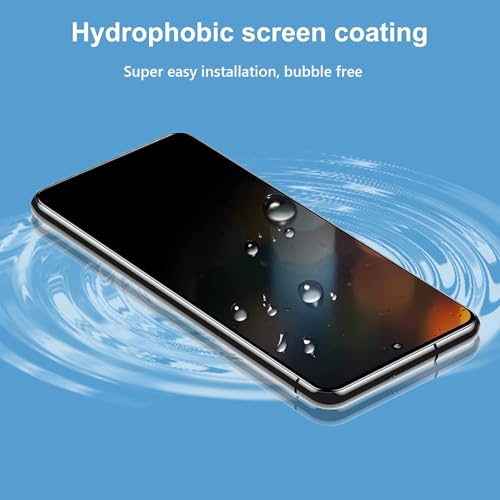 OnePlus 15 Privacy Screen Protector, [Case Friendly] [Support Fingerprint Unlock] [Anti-Spy] Flexible TPU Film for OnePlus 15 5G (6.78"), Full Adhesive, Anti-Scratch, Touch Sensitive - size: for OnePlus 15 5G