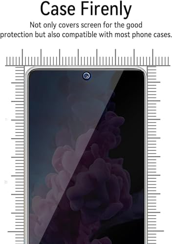 2 Pack Privacy Screen Protector TPU Film Fingerprint Works Compatible with Samsung Galaxy A35 5G, Anti-Spy Anti-Peep 3D Edge Case Friendly