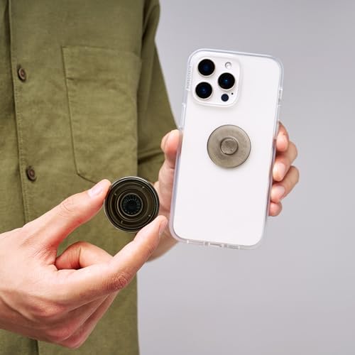 PopSockets Adhesive Phone Grip, Holder- Black Smoke - color: Black Smoke, style: Adhesive