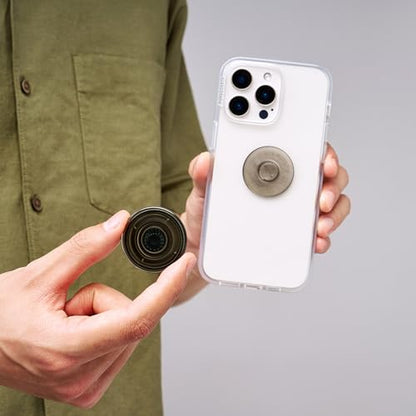 PopSockets Adhesive Phone Grip, Holder- Black Smoke - color: Black Smoke, style: Adhesive