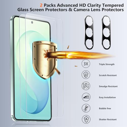 SPIDERCASE Designed for Samsung Galaxy S26 Fe Case,Clear - color: Clear, size: S26 FE 6.7''