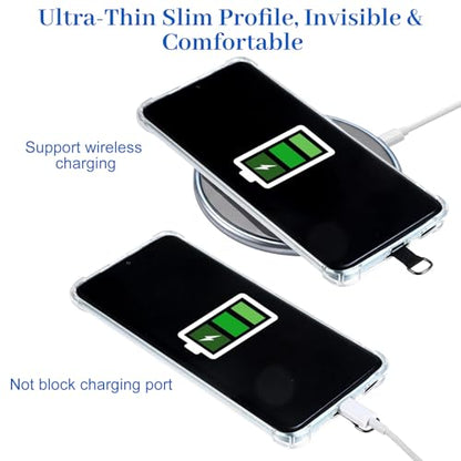 cobee 20 Pcs Phone Tether Tab, 0.6mm Cell Phone Lanyard Patch