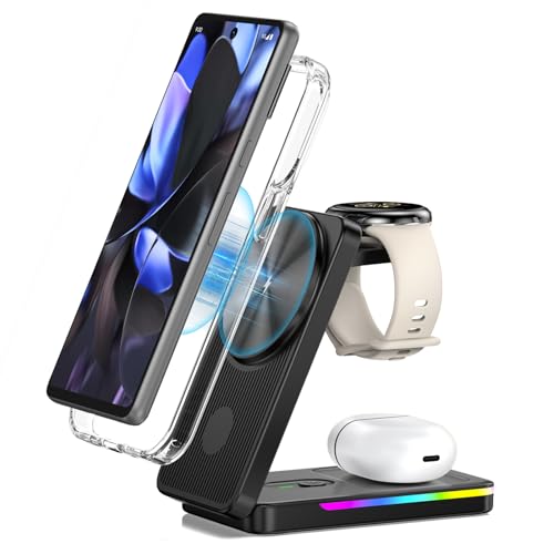 Magnetic Wireless Charger for Pixel Watch 3/2, Charging Station for Google
