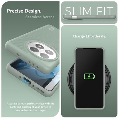 TUDIA MergeGrip [Magsafe Compatible] for OnePlus 13 Case 5G (2025) - [Military Grade Drop Tested] Dual Layer Shockproof Slim Heavy Duty Tough Cover Phone Cases - Green Lily - color: Green Lily, size: Magsafe Compatible