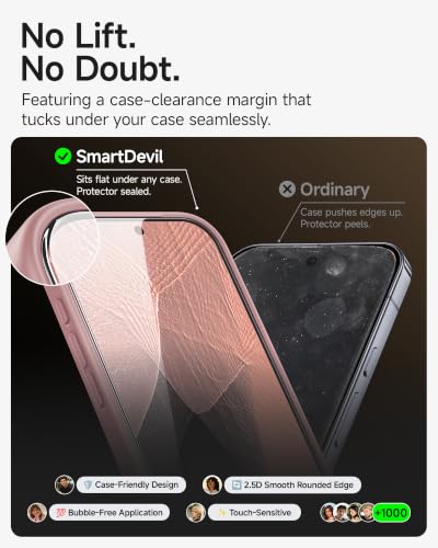 SMARTDEVIL 3 Pack Tempered Glass for Google Pixel 11 Pro Screen Protector - size: Pixel 11 Pro