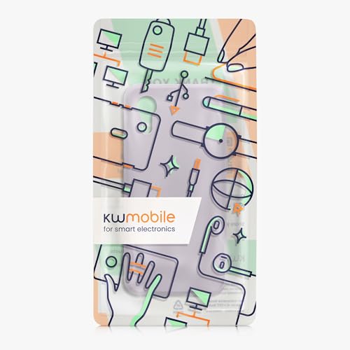kwmobile Case Compatible with Samsung Galaxy Xcover7 Case - Soft Slim Protective TPU Silicone Cover - Lavender - color: lavender