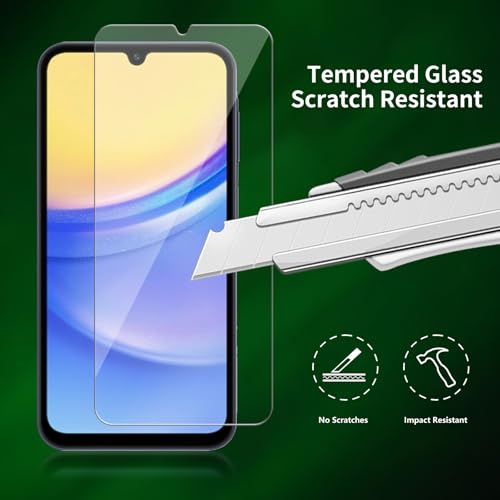 2 Pack for Samsung Galaxy A16 5G / A16 4G Screen Protector, Tempered-Glass, Micro-curved Edges, Case Friendly, Bubble Free, HD Clear, Easy Installation - size: Galaxy A16 5G / A16 4G