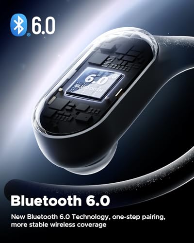 truefree DS1 Open-Ear Headphones, Bluetooth 6.0 Wireless Earbuds