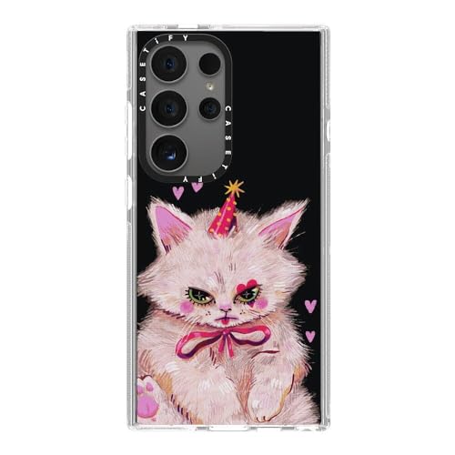 CASETiFY for Galaxy S24 Ultra Case - Impact Clear | Not Yellowing | 6.6 ft. Drop Protection | CLOWN KITTY | Clear - color: CLOWN KITTY, size: Galaxy S24 Ultra