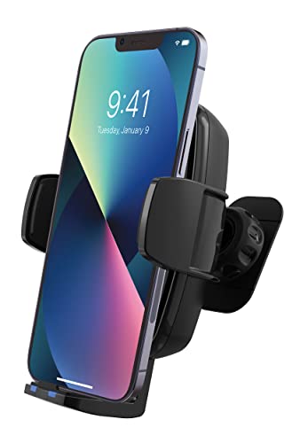 Scosche UQ3DV-SP Dashboard/Vent Qi-Enabled Wireless Charging Universal Phone Mount for The car with Stick Grip Black - style: Dashboard / Vent