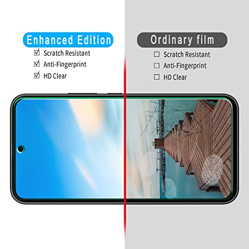 Slanku 3 Pack Screen Protector For Samsung Galaxy A54 5G Tempered Glass - color: Transparent