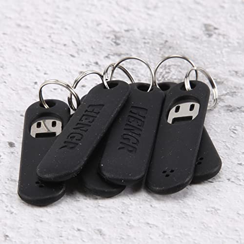 6Pcs SIM Card Removal Tool-Sim Card Tray Pin Eject Removal Tool Needle Opener Ejector,with Removable Key Chain,Black, 500169860A3
