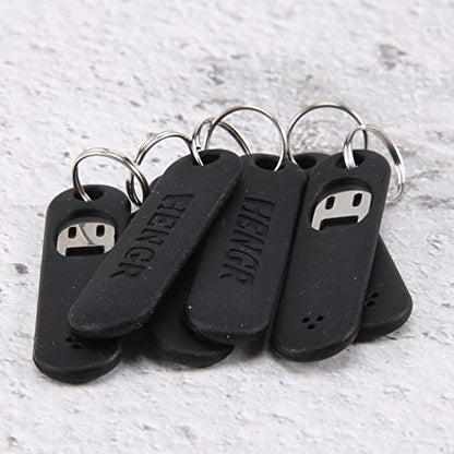 6Pcs SIM Card Removal Tool-Sim Card Tray Pin Eject Removal Tool Needle Opener Ejector,with Removable Key Chain,Black, 500169860A3