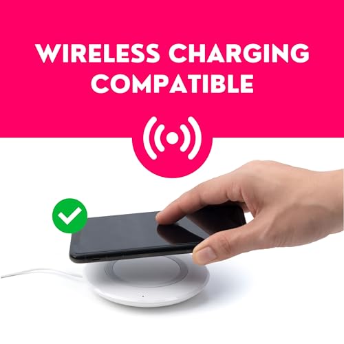 Phone Loops: Non-Elastic Phone Grip, Phone Strap, Phone Holder for Hand - Small, Light and Discreet Phone Loop Cell Phone Holder for Hand - Phone Finger Holder - color: Fabric: Midnight