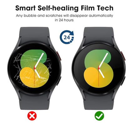 6pcs Flexible Hydrogel film for Samsung Galaxy Watch FE 40mm / Active 2 40mm Smartwatch HD Clear Soft TPU Screen Protector Gel film Ultra-thin, Automatic Repair