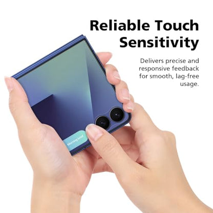 2 PACK Front Privacy Screen Protector Compatible with Samsung Galaxy Z Flip 7 [25° Anti Spy] EPU+PET Film, Self-Healing, Easy Installation, Case Friendly, 3H Hardness - size: Galaxy Z Flip 7