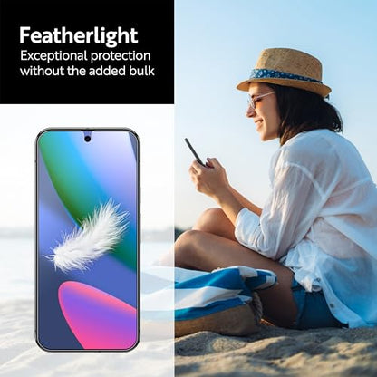 ArmorSuit 2 Pack Paper-Feel Texture Screen Protector for Google Pixel 10, Pixel 10 Pro, Pixel 9, Pixel 9 Pro – Case Friendly, Fingerprint Unlock Supported, MilitaryShield Matte Film - Made in the USA