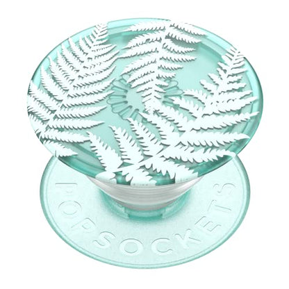 PopSockets Adhesive Phone Grip, Holder- Translucent Fern - color: Fern