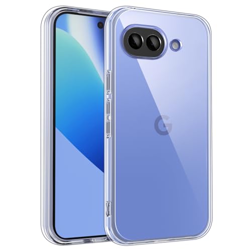 TENOC Phone Case for Google Pixel 10 a, Clear Case Shockproof Protective Bumper Slim Cover for 6.3 Inch - color: Clear, size: Pixel 10 a