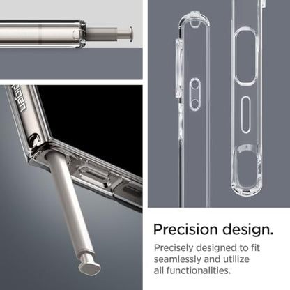 Spigen Liquid Crystal Designed for Galaxy S24 Ultra Case (2024) [Military-Grade Protection] - Crystal Clear - color: Crystal Clear, size: 6.8in (Galaxy S24 Ultra)