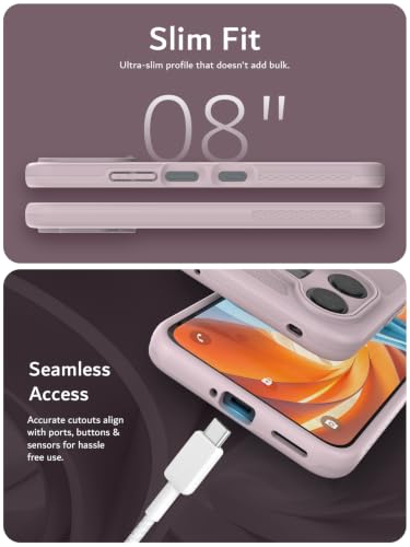 TUDIA MergeGrip Magsafe Compatible for TCL NXTPAPER 70 Pro Case Purple | Military Grade Drop Tested Dual-Layer Protection - Purple - color: Purple
