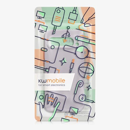 kwmobile Case Compatible with Google Pixel 9 Pro XL Case - Protective Slim TPU Phone Cover - Soft Matte Finish - Lavender - color: lavender