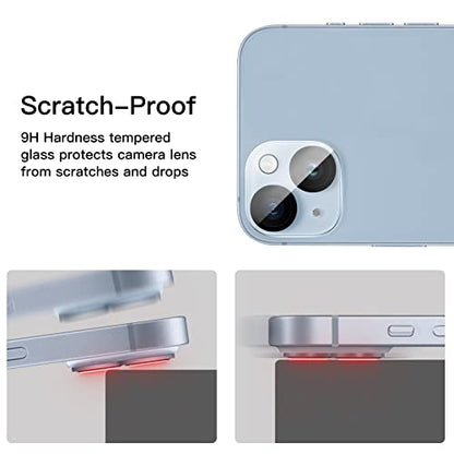 JETech Camera Lens Protector for iPhone 14/14 Plus, 3-Pack - size: iPhone 14/14 Plus