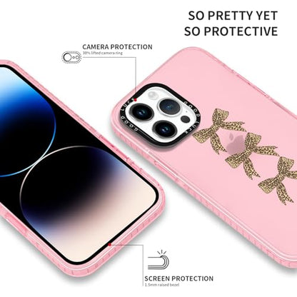 2 Pack Cute Cheetah Print Phone Case for iPhone 12 Pro Max Pink Bow Case 6.7", Clear Coquette Fashion Luxury Leopard Pattern Design Girls Women Funda Shockproof Soft TPU Protection Cover - color: Cheetah Print 04, size: iPhone 12 Pro Max