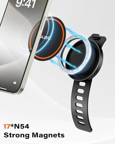 A2C Stroller Phone Holder for MagSafe, 2-in-1 Magnetic Phone Mount