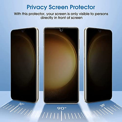 OnePlus 13R Privacy Screen Protector, Case Friendly, Support Fingerprint Unlock, Full Adhesive Hydrogel Film [2 Pack], Anti-Spy Flexible Privacy TPU Film for OnePlus 13R 5G