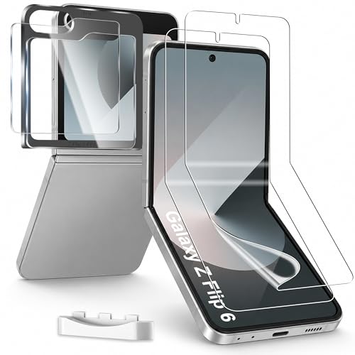 2 Pack for Samsung Galaxy Z Flip 6 / Z Flip 7 FE Screen Protector - size: 6.70 inch
