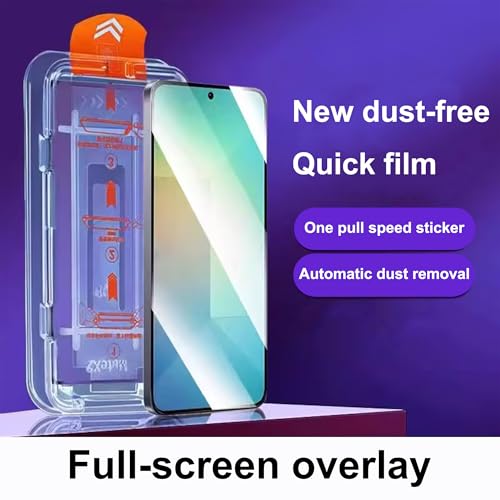for Nothing Phone 4a/4a Pro Screen Protector with De-Bubble Card, 9H Hardness Military-Grade Shatterproof Protection Tempered Glass flim, Case Friendly, Anti-Scratch (2 PACK) - color: Nothing Phone 4a Pro