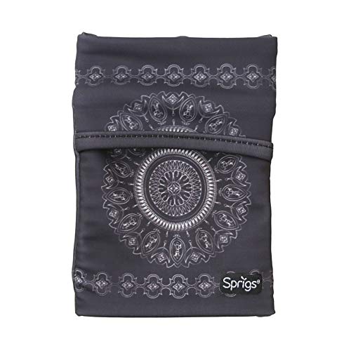 Sprigs Wrist Wallet Running Wristband Pocket for Keys Cards Cash ID Phone - color: Batik Slate