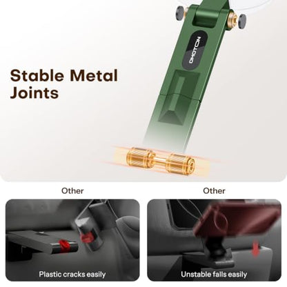 OMOTON TP02 360°Rotating Adjustable Aluminum for MagSafe Tripod Mount,Green - color: 6-Green