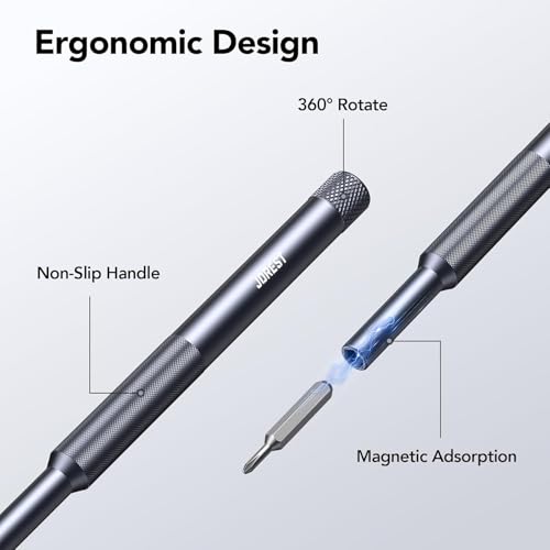 JOREST 50‑in‑1 S2 Steel Precision Screwdriver Set with Security Torx - size: 50 in 1