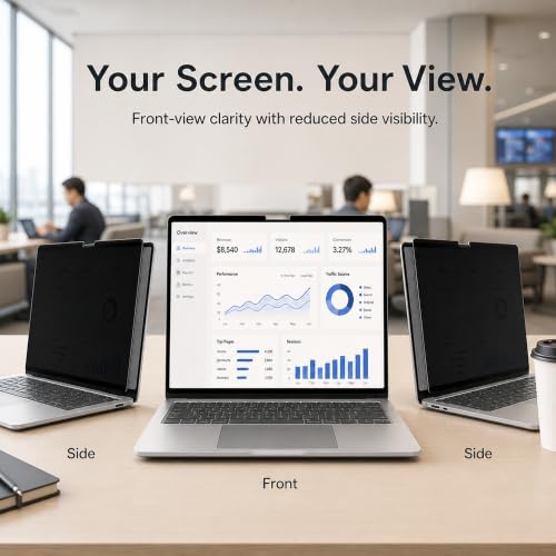 Adeway Magnetic Privacy Screen for Surface Laptop 7/8 13.8" - size: Laptop 13.8"