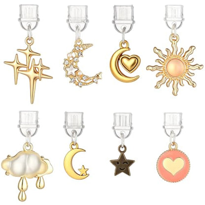 Ptwola 8Pcs Dust Plug Charms Type C Anti-Dust Cover Charging Ports Plug - style: Style 2