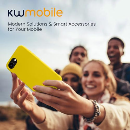 kwmobile Case Compatible with Apple iPhone 17e / iPhone 16e Case - Slim Protective TPU Silicone Phone Cover - Radiant Yellow - color: Radiant Yellow, size: iPhone 17e / iPhone 16e